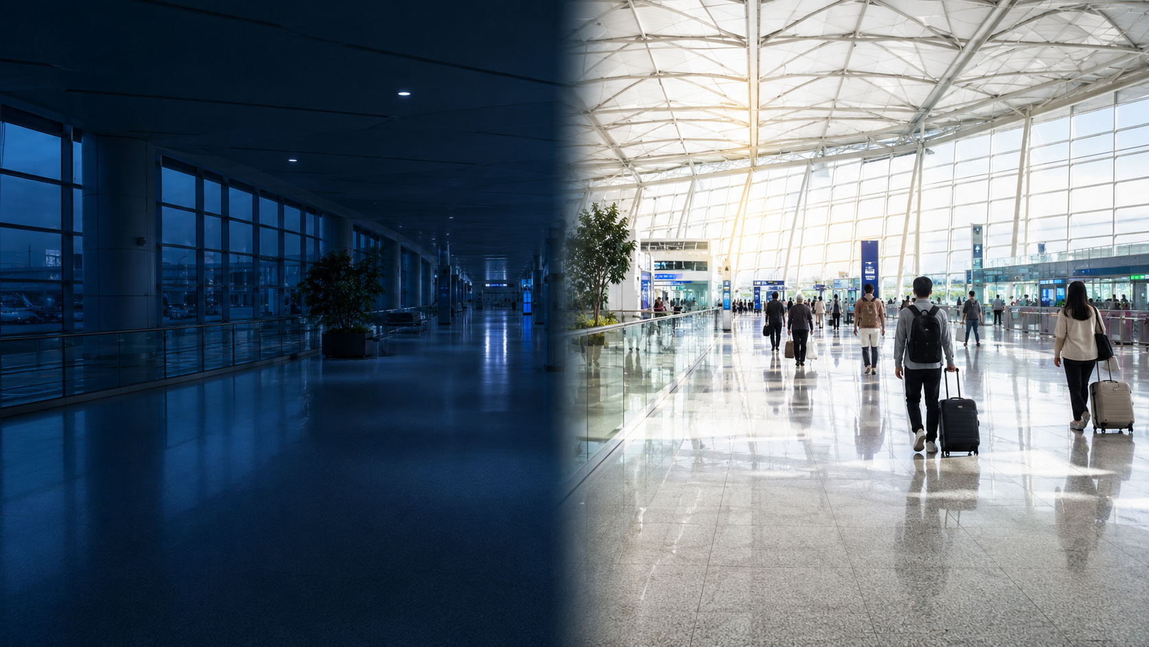 새벽 vs 낮 출발 비교 — 인천공항 어느 시간이 덜 막힐까? 데이터 분석